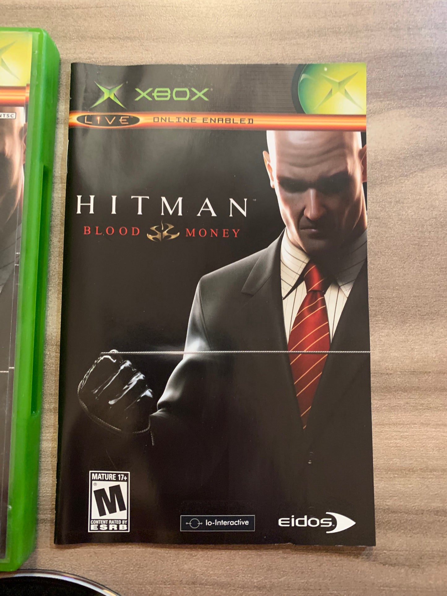 MiCROSOFT XBOX ORiGiNAL | HiTMAN BLOOD & MONEY