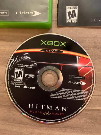 MiCROSOFT XBOX ORiGiNAL | HiTMAN BLOOD & MONEY