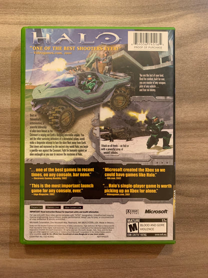 MiCROSOFT XBOX ORiGiNAL | HALO COMBAT EVOLVED | GAME OF THE YEAR