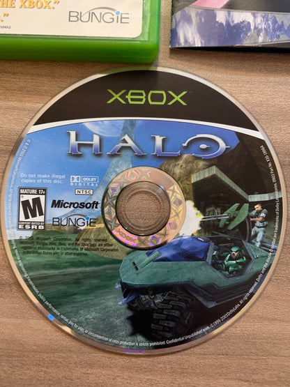 MiCROSOFT XBOX ORiGiNAL | HALO COMBAT EVOLVED | GAME OF THE YEAR