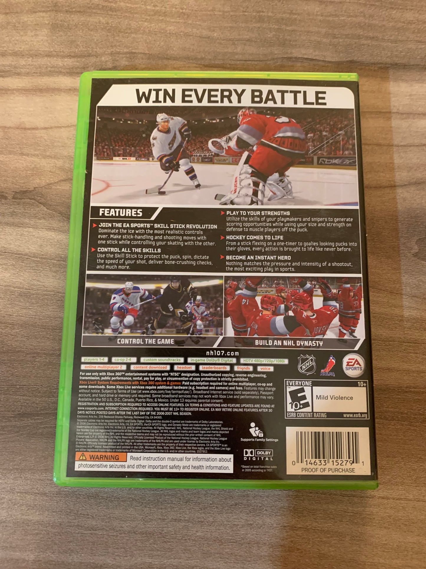 MiCROSOFT XBOX 360 | NHL 07
