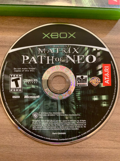 MiCROSOFT XBOX ORiGiNAL | THE MATRiX PATH OF NEO