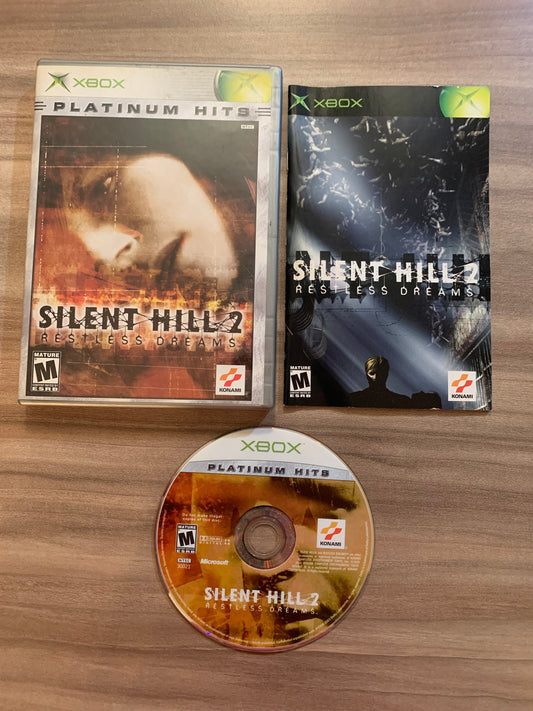 PiXEL-RETRO.COM : xbox original silent hill restless dreams complete box manual game