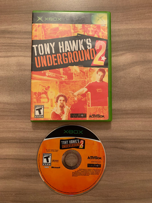 PiXEL-RETRO.COM : MICROSOFT XBOX COMPLETE CIB BOX MANUAL GAME NTSC TONY HAWK'S UNDERGROUND 2