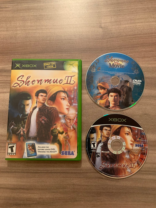 PiXEL-RETRO.COM : MICROSOFT XBOX COMPLETE CIB BOX MANUAL GAME NTSC SHENMUE II