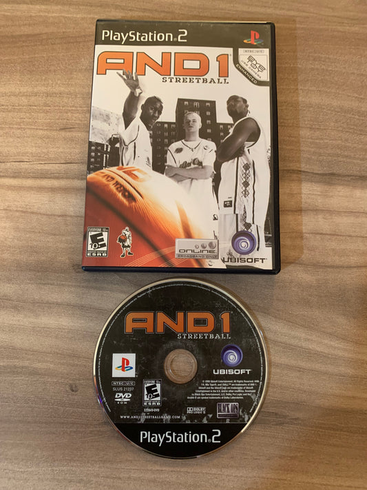 PiXEL-RETRO.COM : SONY PLAYSTATION 2 (PS2) COMPLET CIB BOX MANUAL GAME NTSC AND 1 STREETBALL