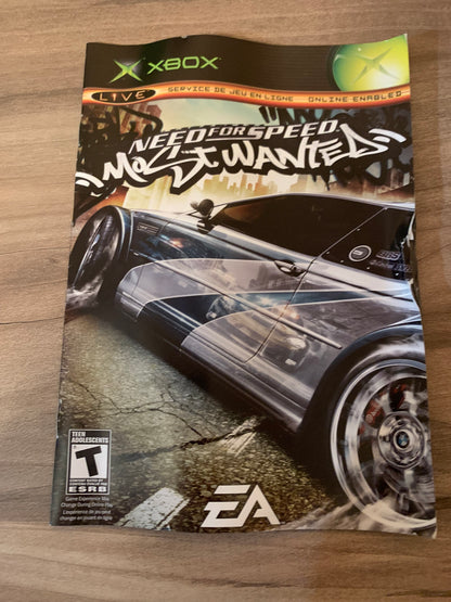 MiCROSOFT XBOX ORiGiNAL | NEED FOR SPEED MOST WANTED