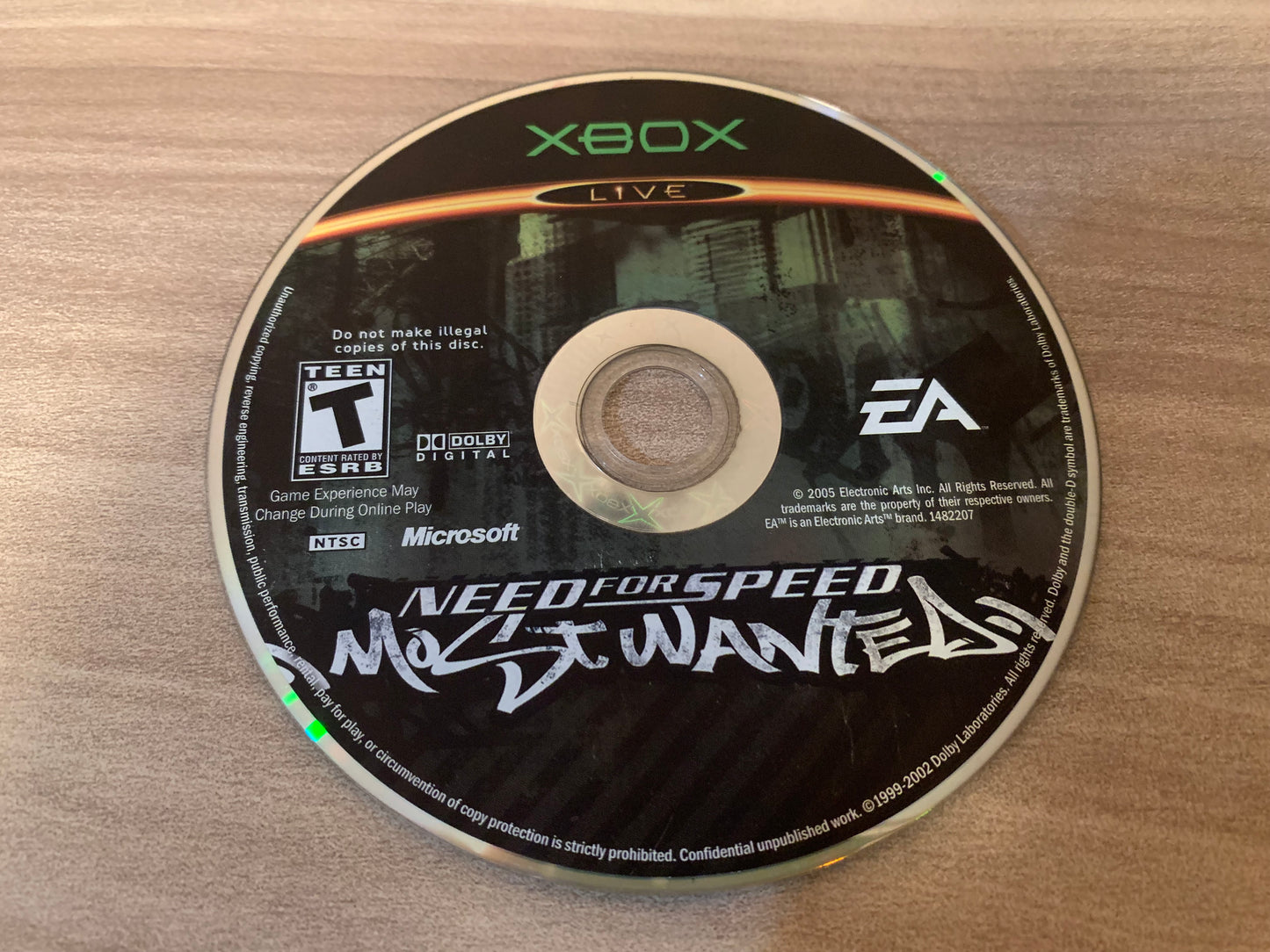 MiCROSOFT XBOX ORiGiNAL | NEED FOR SPEED MOST WANTED
