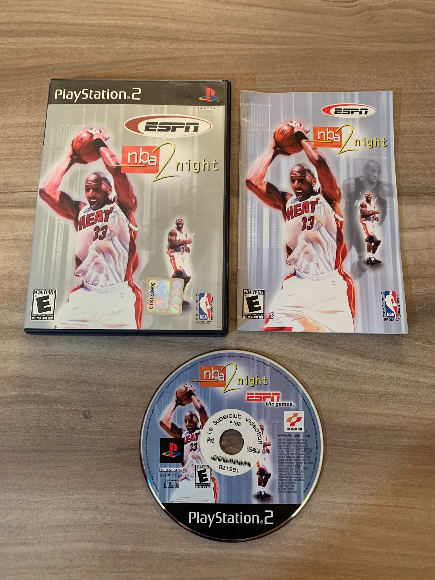 PiXEL-RETRO.COM : SONY PLAYSTATION 2 (PS2) COMPLET CIB BOX MANUAL GAME NTSC ESPN NBA 2 NIGHT 2NIGHT