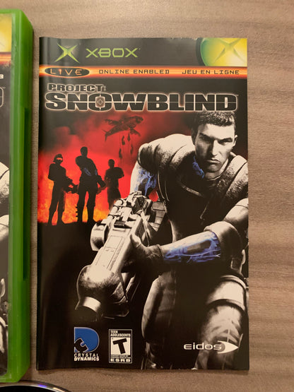 MiCROSOFT XBOX ORiGiNAL | PROJECT SNOWBLiND