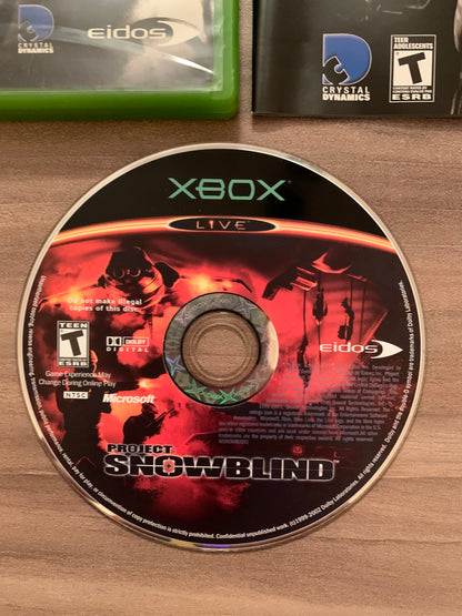 MiCROSOFT XBOX ORiGiNAL | PROJECT SNOWBLiND