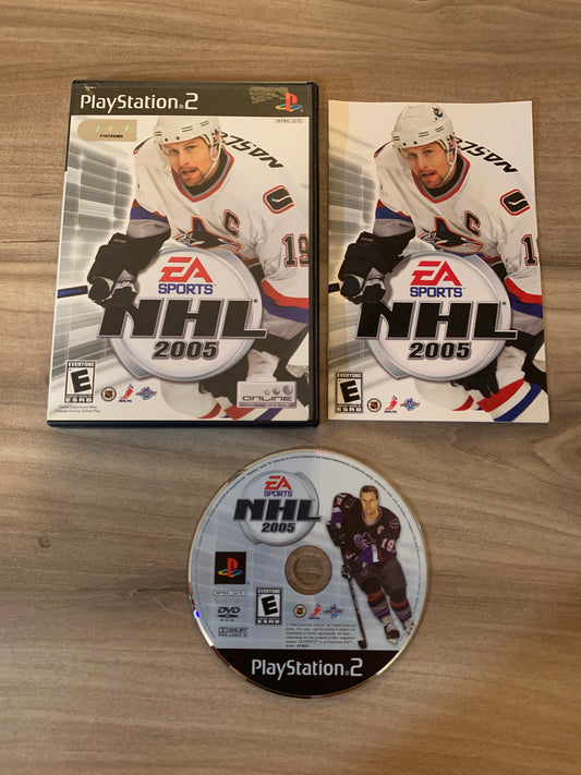 PiXEL-RETRO.COM : SONY PLAYSTATION 2 (PS2) COMPLET CIB BOX MANUAL GAME NTSC NHL 2005