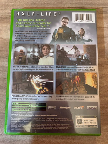 MiCROSOFT XBOX ORiGiNAL | HALF-LiFE 2