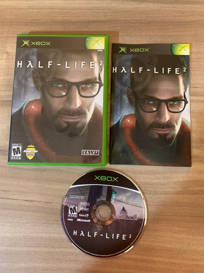 PiXEL-RETRO.COM : MICROSOFT XBOX COMPLETE CIB BOX MANUAL GAME NTSC HALF-LIFE 2