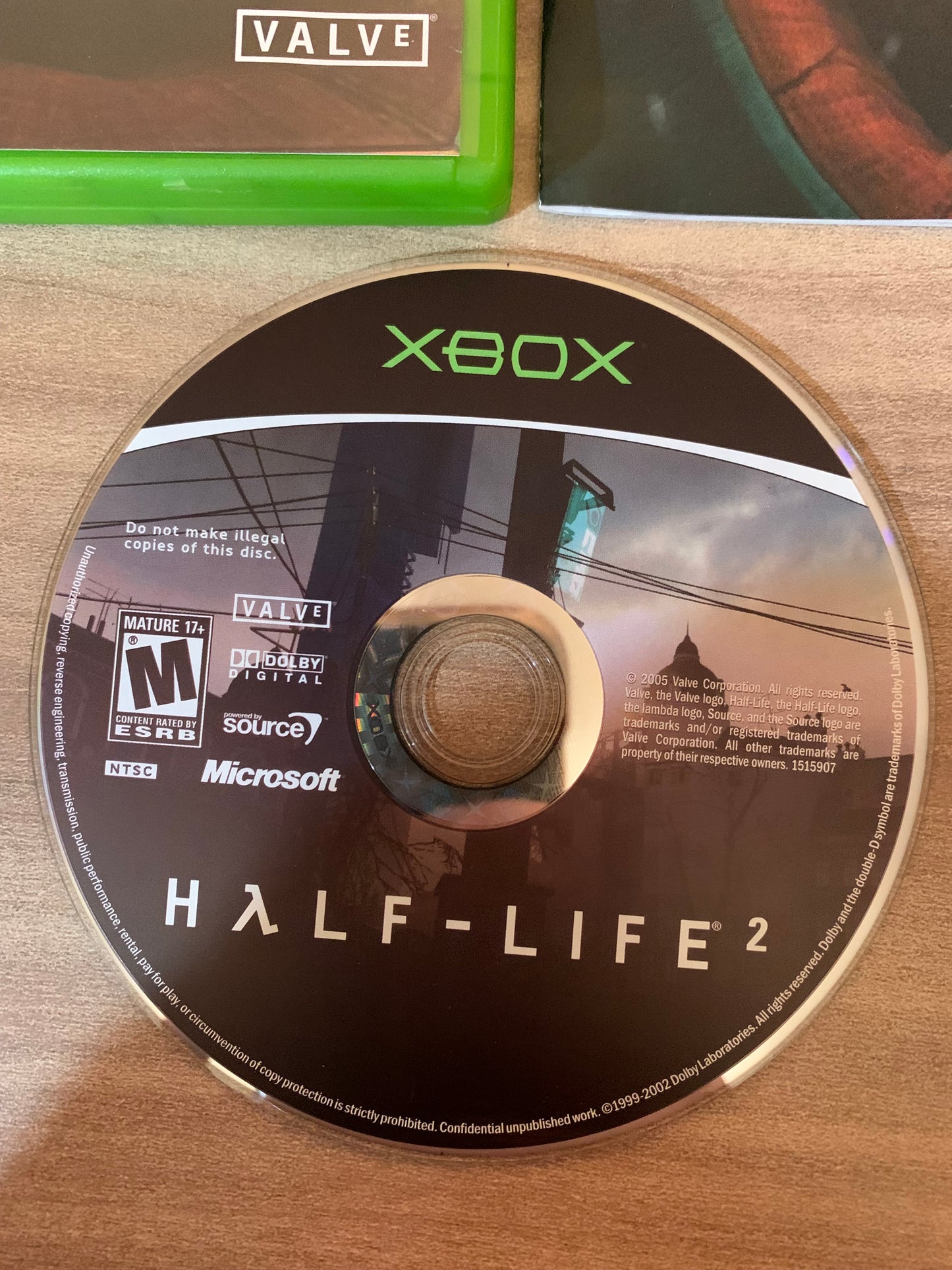 MiCROSOFT XBOX ORiGiNAL | HALF-LiFE 2