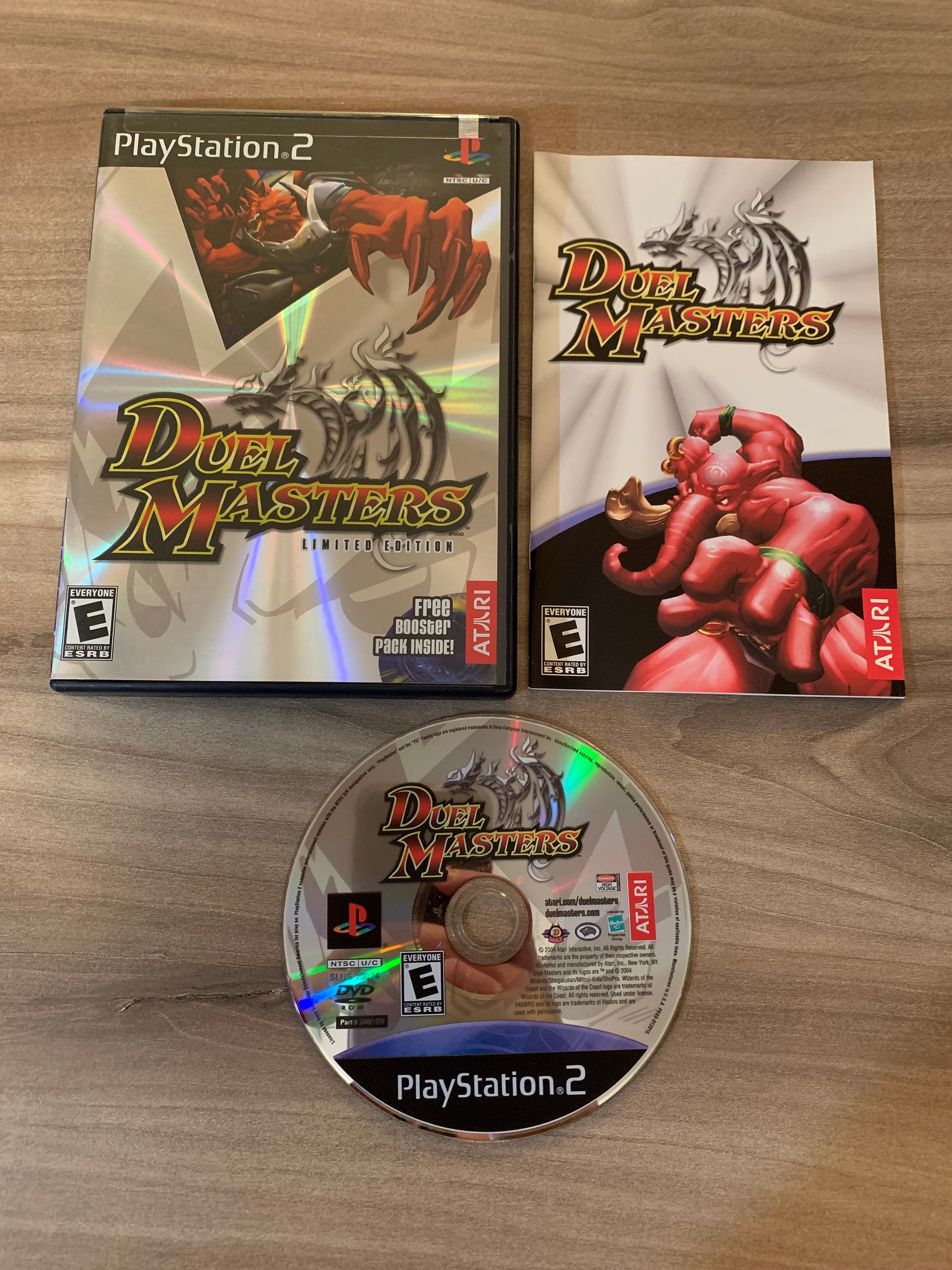 PiXEL-RETRO.COM : SONY PLAYSTATION 2 (PS2) COMPLET CIB BOX MANUAL GAME NTSC DUEL MASTERS LIMITED EDITION