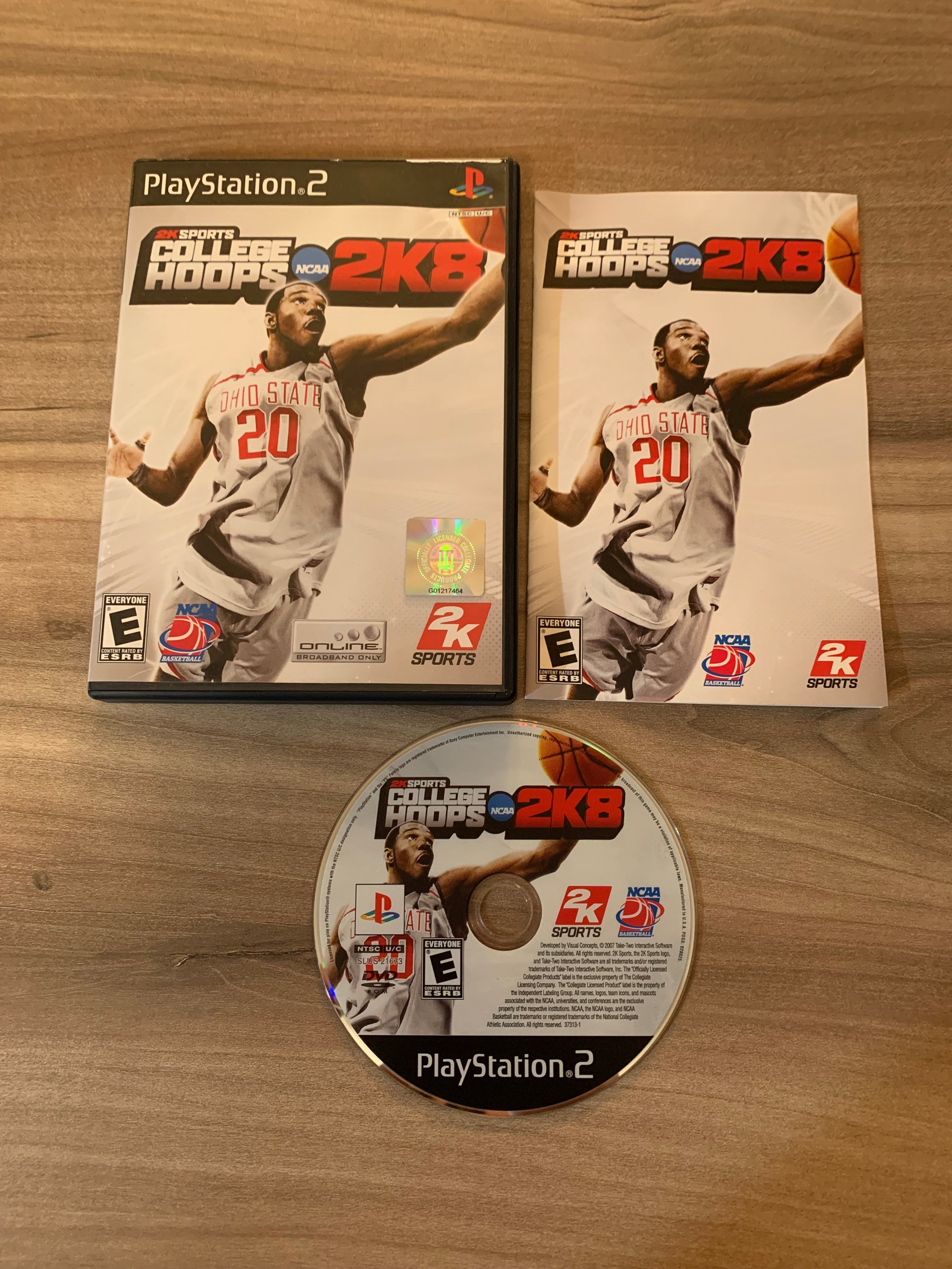 College popular Hoops 2K8 For Playstation 2