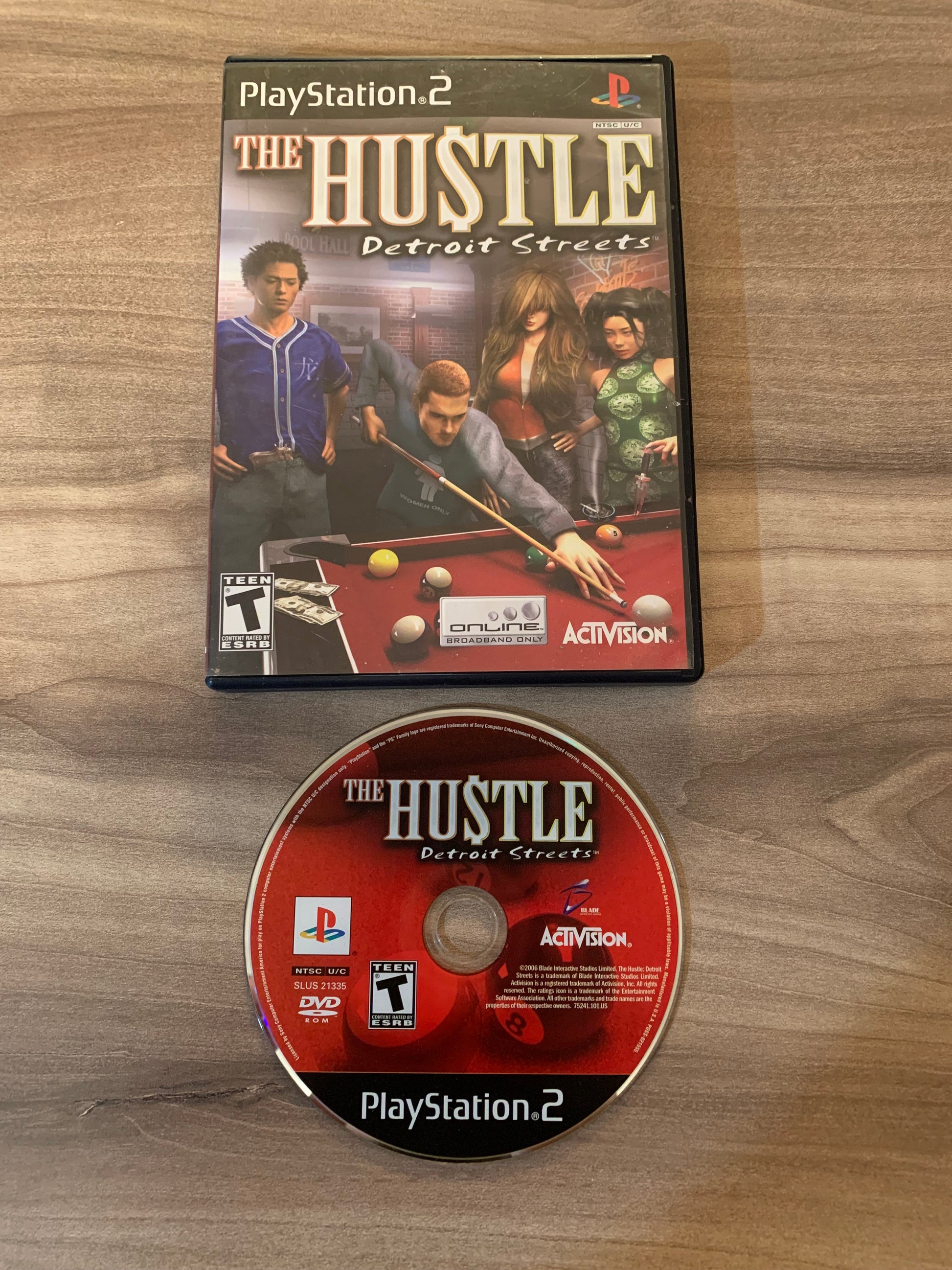 PiXEL-RETRO.COM : SONY PLAYSTATION 2 (PS2) COMPLET CIB BOX MANUAL GAME NTSC THE HUSTLE DETROIT STREETS