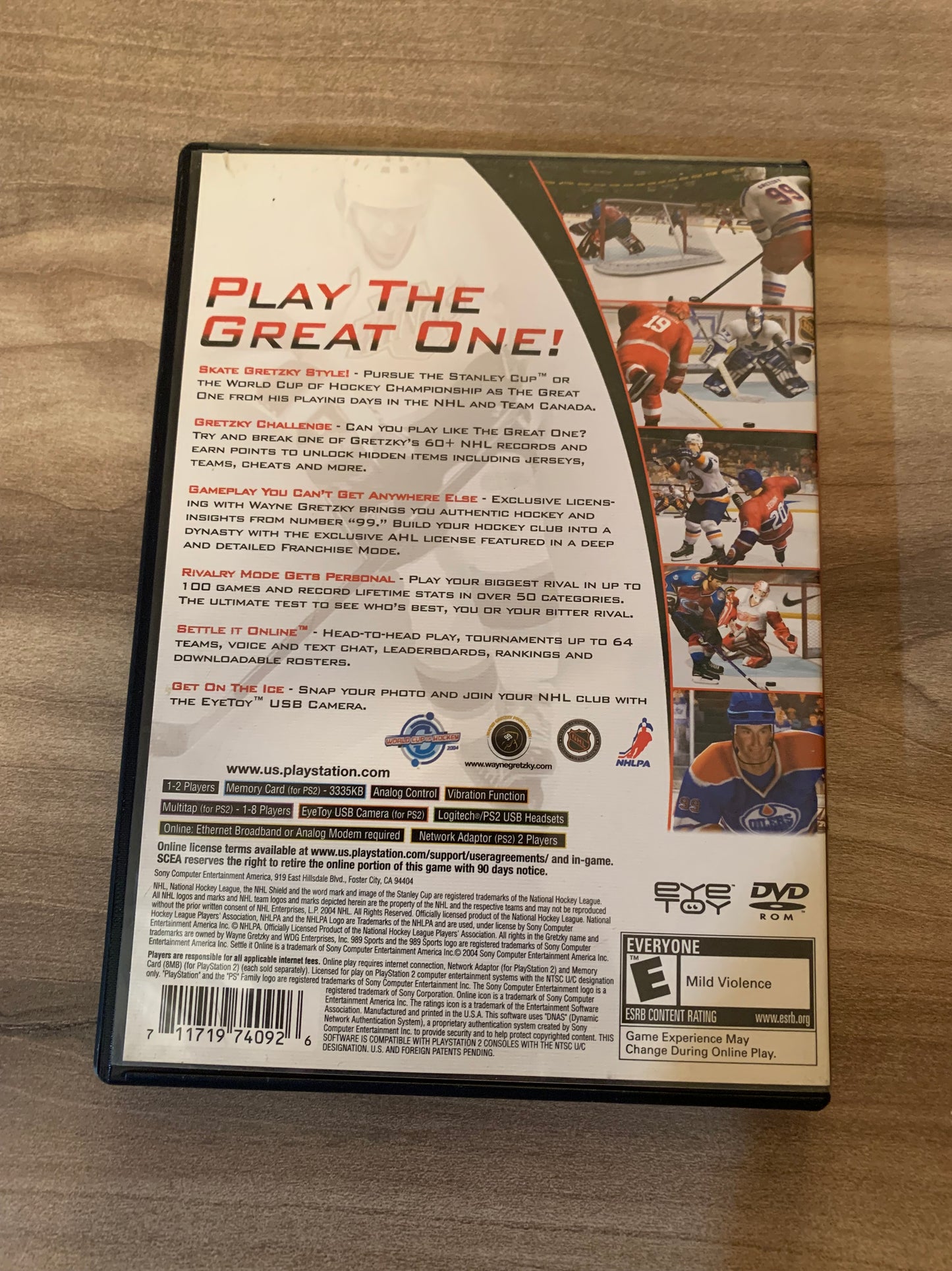 SONY PLAYSTATiON 2 [PS2] | GRETZKY NHL 2005