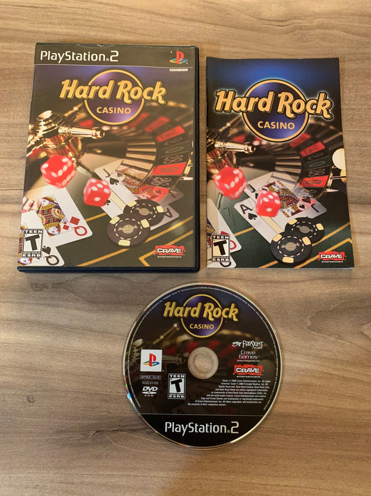 PiXEL-RETRO.COM : SONY PLAYSTATION 2 (PS2) COMPLET CIB BOX MANUAL GAME NTSC HARD ROCK CASINO