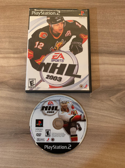 PiXEL-RETRO.COM : SONY PLAYSTATION 2 (PS2) COMPLET CIB BOX MANUAL GAME NTSC NHL 2003