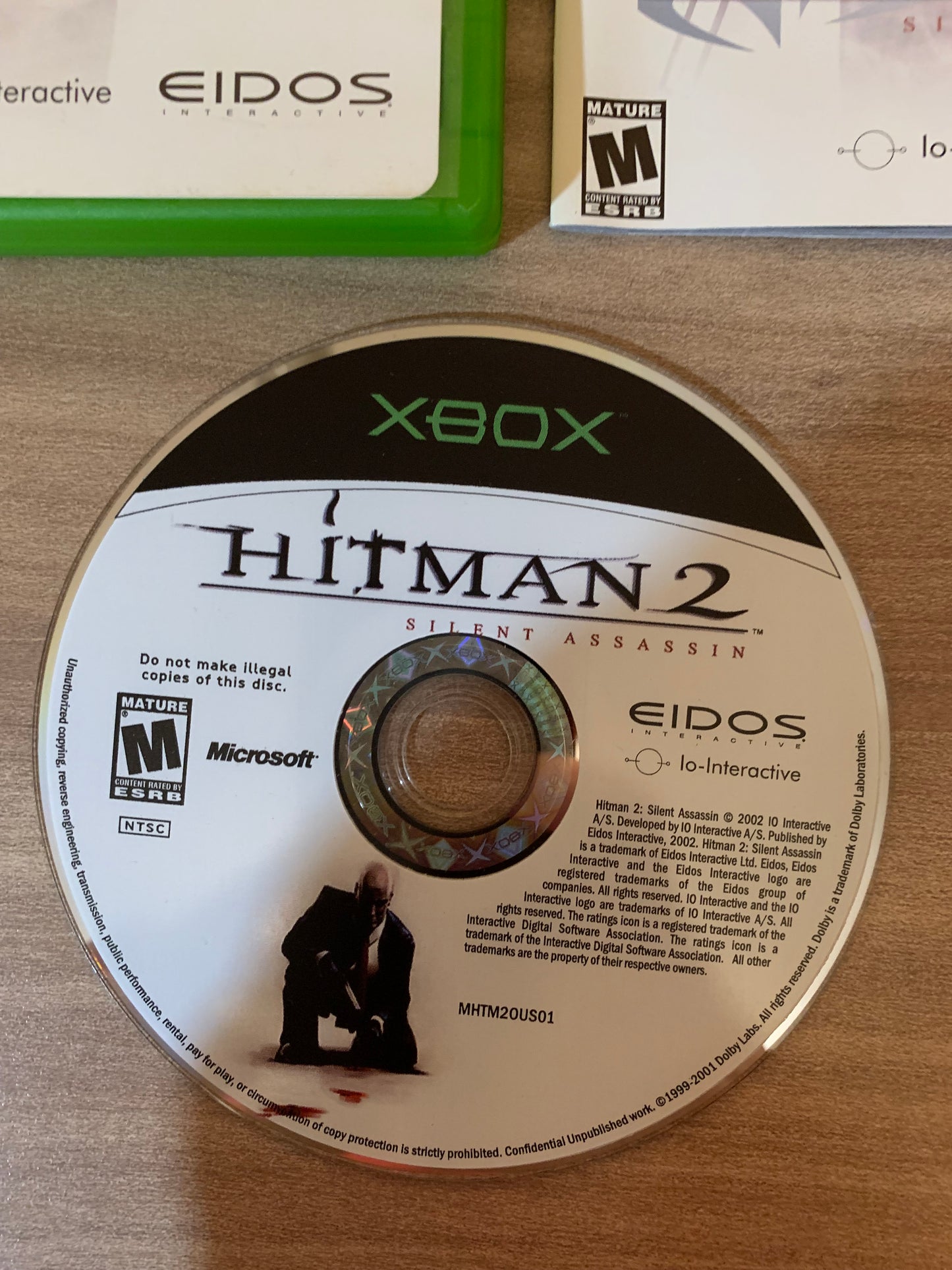 MiCROSOFT XBOX ORiGiNAL | HiTMAN 2 SiLENT ASSASSiN