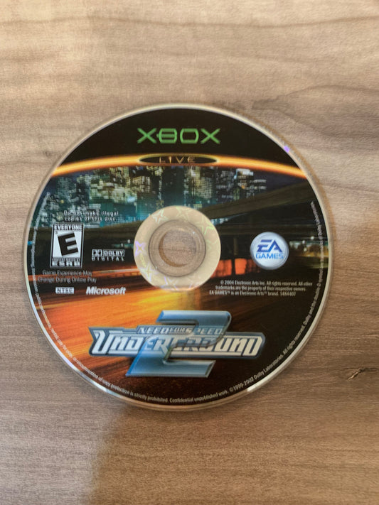 PiXEL-RETRO.COM : MICROSOFT XBOX COMPLETE CIB BOX MANUAL GAME NTSC NEED FOR SPEED UNDERGROUND 2