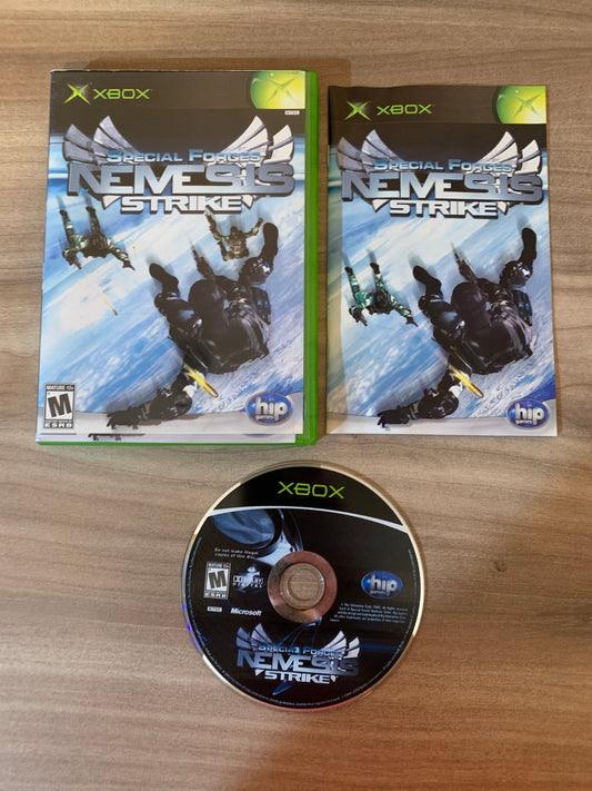 PiXEL-RETRO.COM : MICROSOFT XBOX COMPLETE CIB BOX MANUAL GAME NTSC SPECIAL FORCES NEMESIS STRIKE