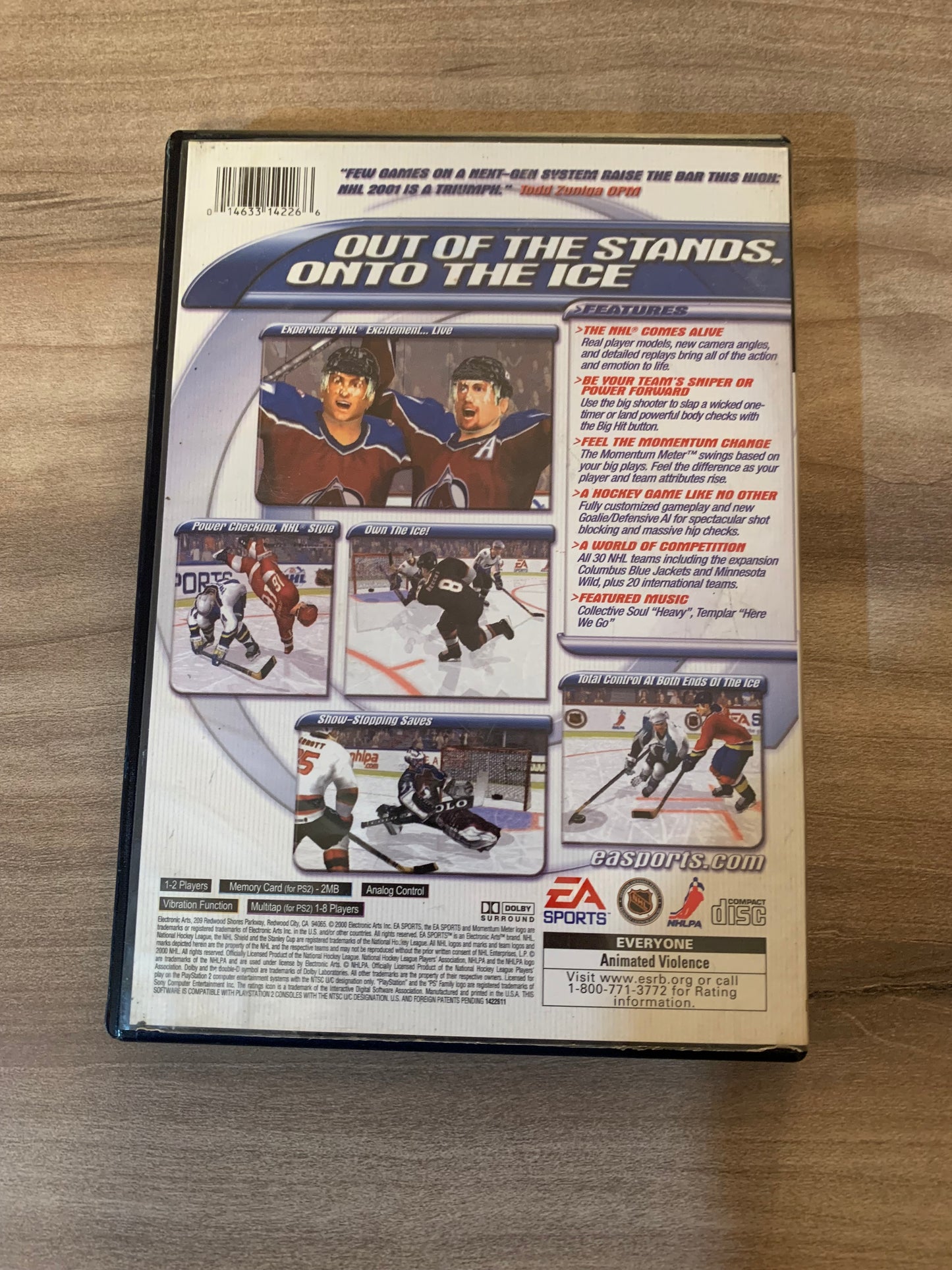 SONY PLAYSTATiON 2 [PS2] | NHL 2001