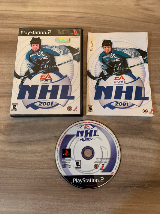 PiXEL-RETRO.COM : SONY PLAYSTATION 2 (PS2) COMPLET CIB BOX MANUAL GAME NTSC NHL 2001