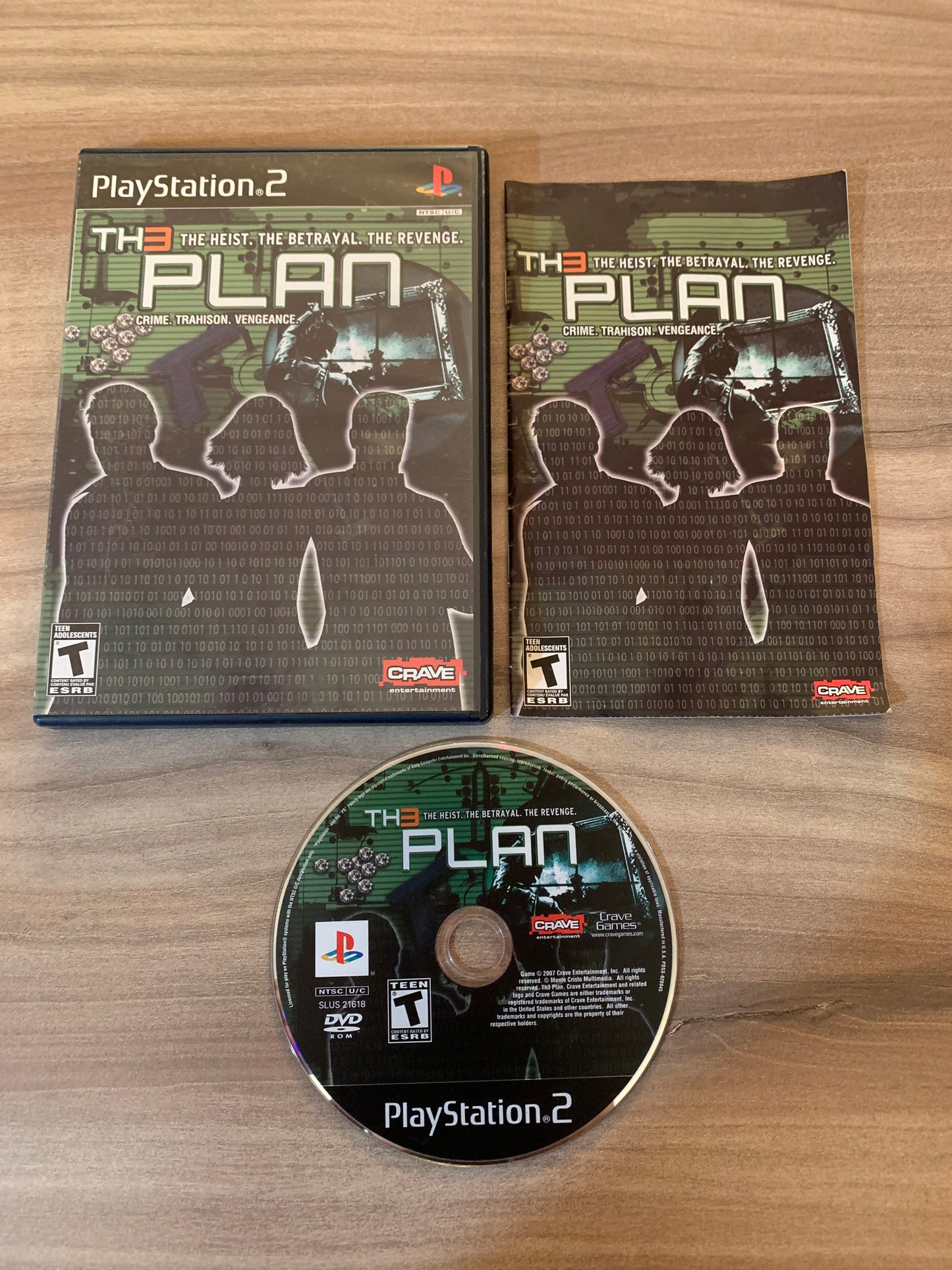 PiXEL-RETRO.COM : SONY PLAYSTATION 2 (PS2) COMPLET CIB BOX MANUAL GAME NTSC THE PLAN