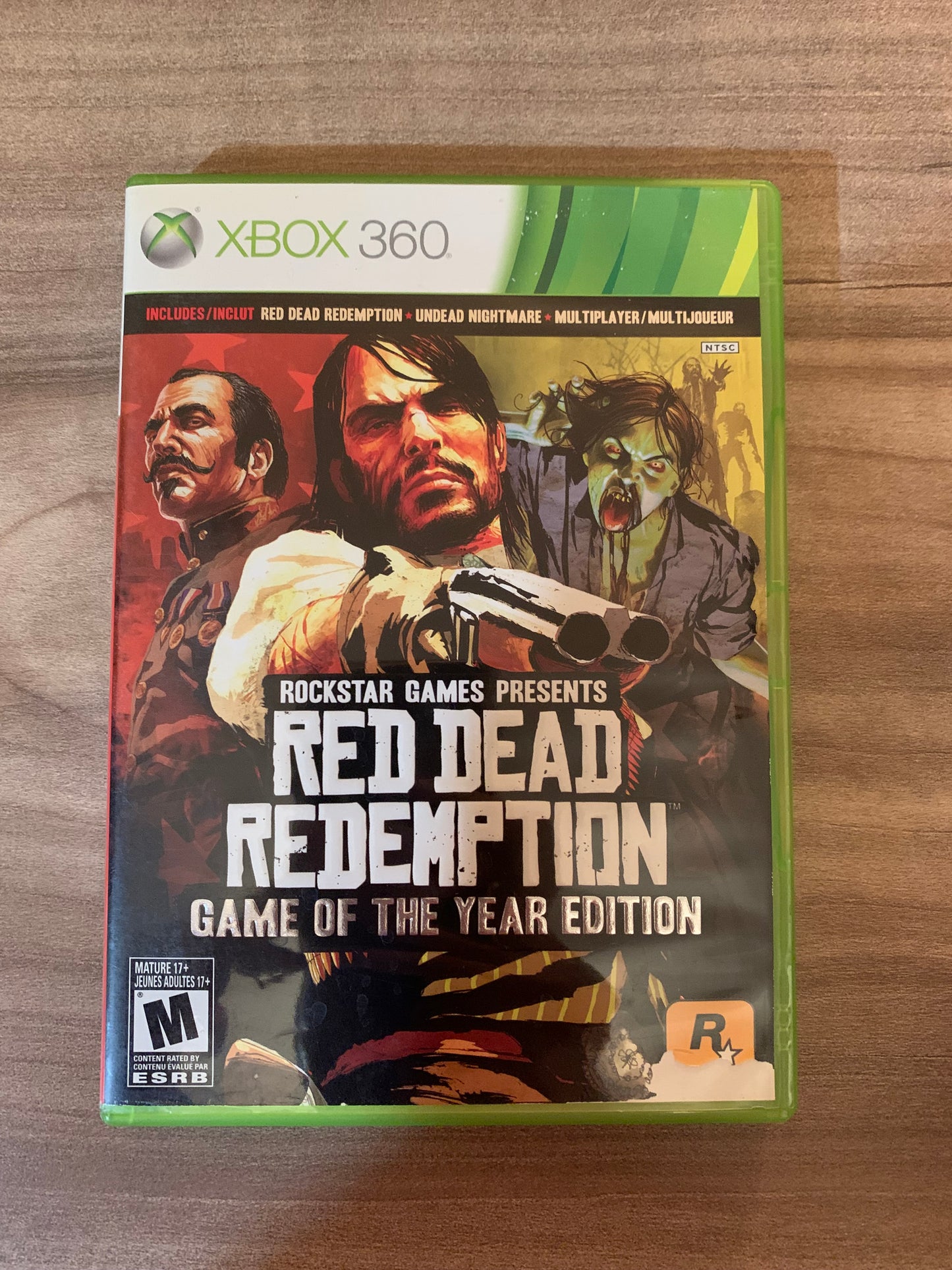MiCROSOFT XBOX 360 | RED DEAD REDEMPTiON + UNDEAD NiGHTMARE | GAME OF THE YEAR EDiTiON