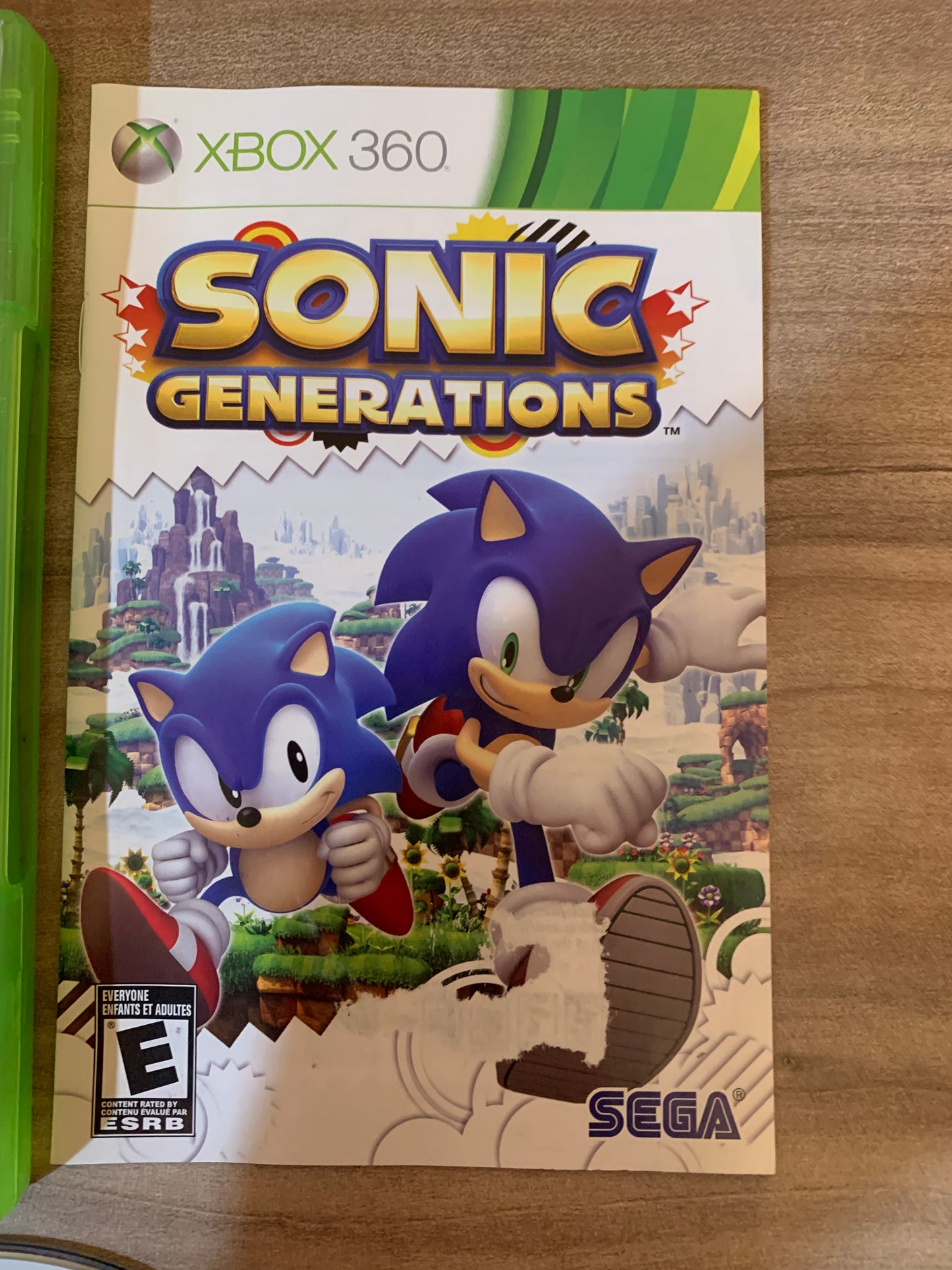 MiCROSOFT XBOX 360 | SONiC GENERATiONS