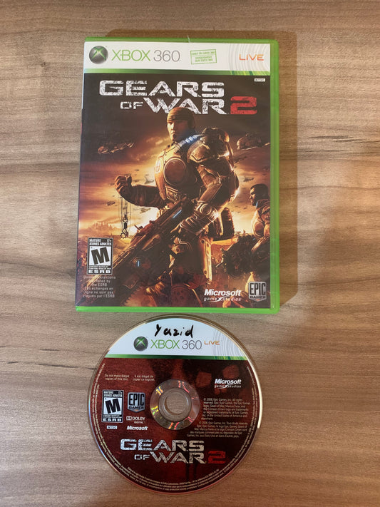 PiXEL-RETRO.COM : MICROSOFT XBOX 360 COMPLETE CIB BOX MANUAL GAME NTSC GEAR OF WAR 2