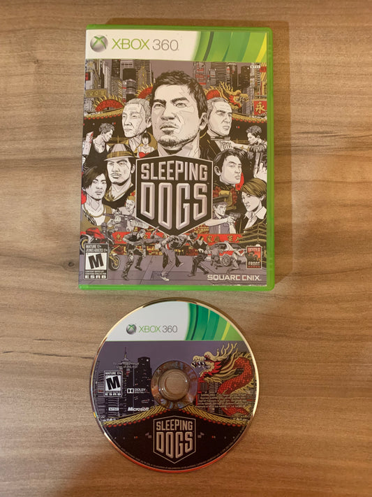 PiXEL-RETRO.COM : MICROSOFT XBOX 360 COMPLETE CIB BOX MANUAL GAME NTSC SLEEPING DOGS