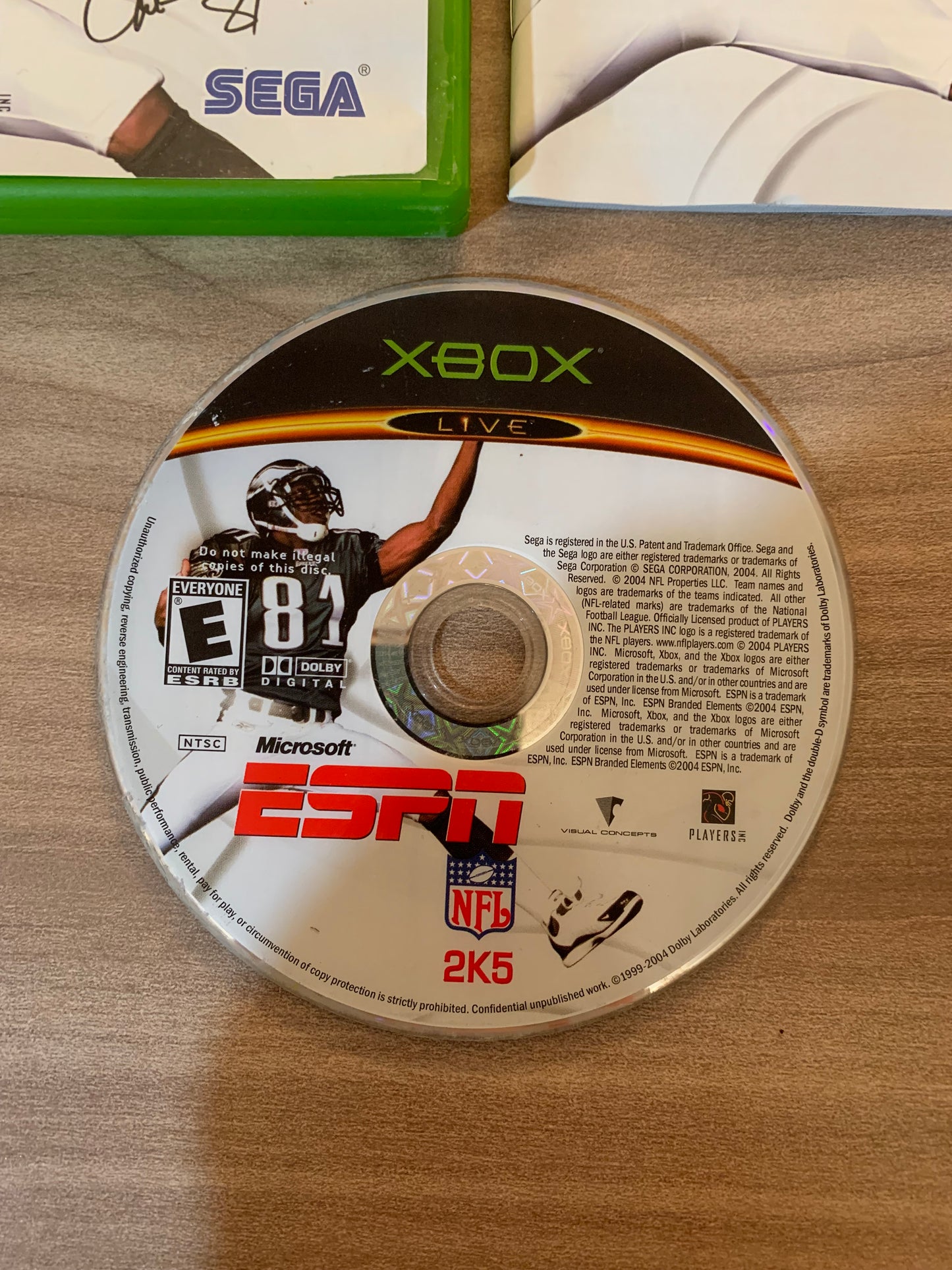 MiCROSOFT XBOX ORiGiNAL | ESPN NFL 2K5