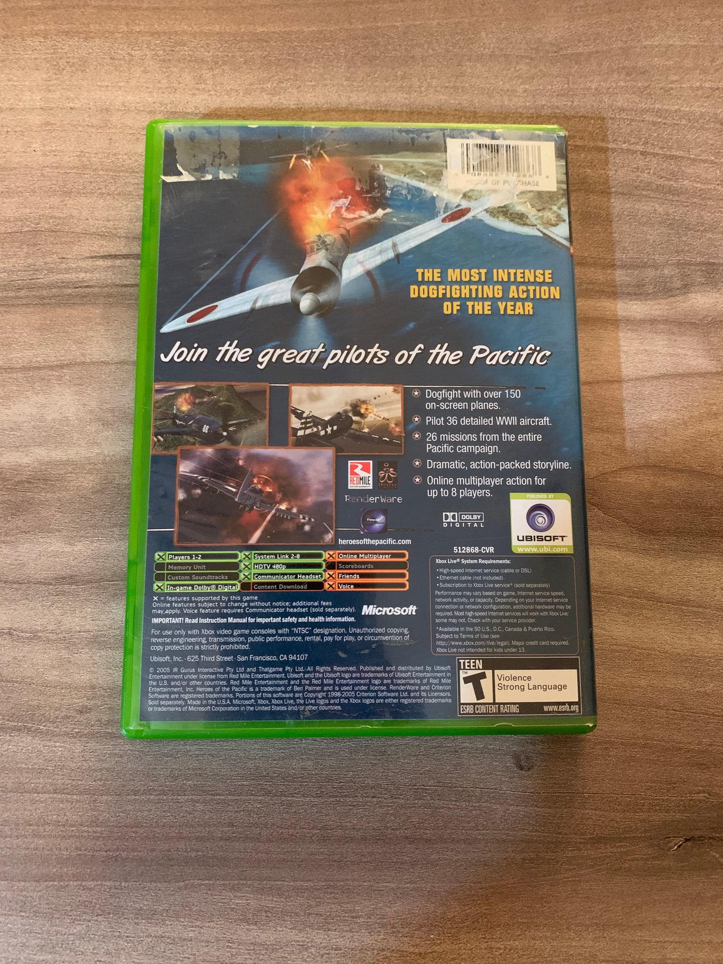 MiCROSOFT XBOX ORiGiNAL | HEROES OF THE PACiFiC