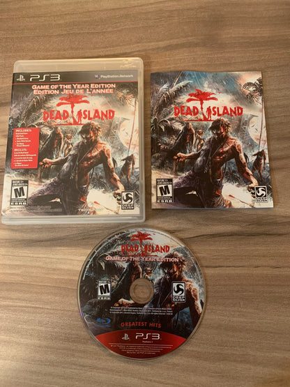 PiXEL-RETRO.COM : SONY PLAYSTATION 3 (PS3) COMPLET CIB BOX MANUAL GAME NTSC DEAD ISLAND