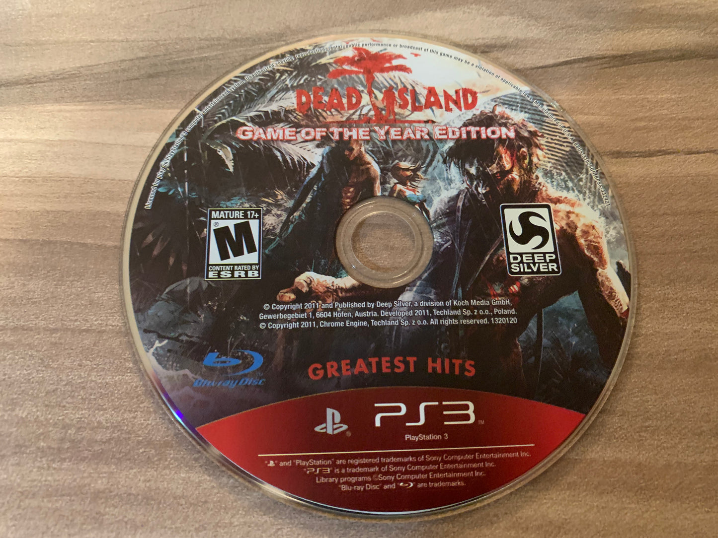 SONY PLAYSTATiON 3 [PS3] | DEAD iSLAND | GREATEST HiTS GAME OF THE YEAR EDiTiON