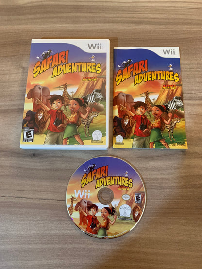 PiXEL-RETRO.COM : NINTENDO WII COMPLET CIB BOX MANUAL GAME NTSC SAFARI ADVENTURES AFRICA