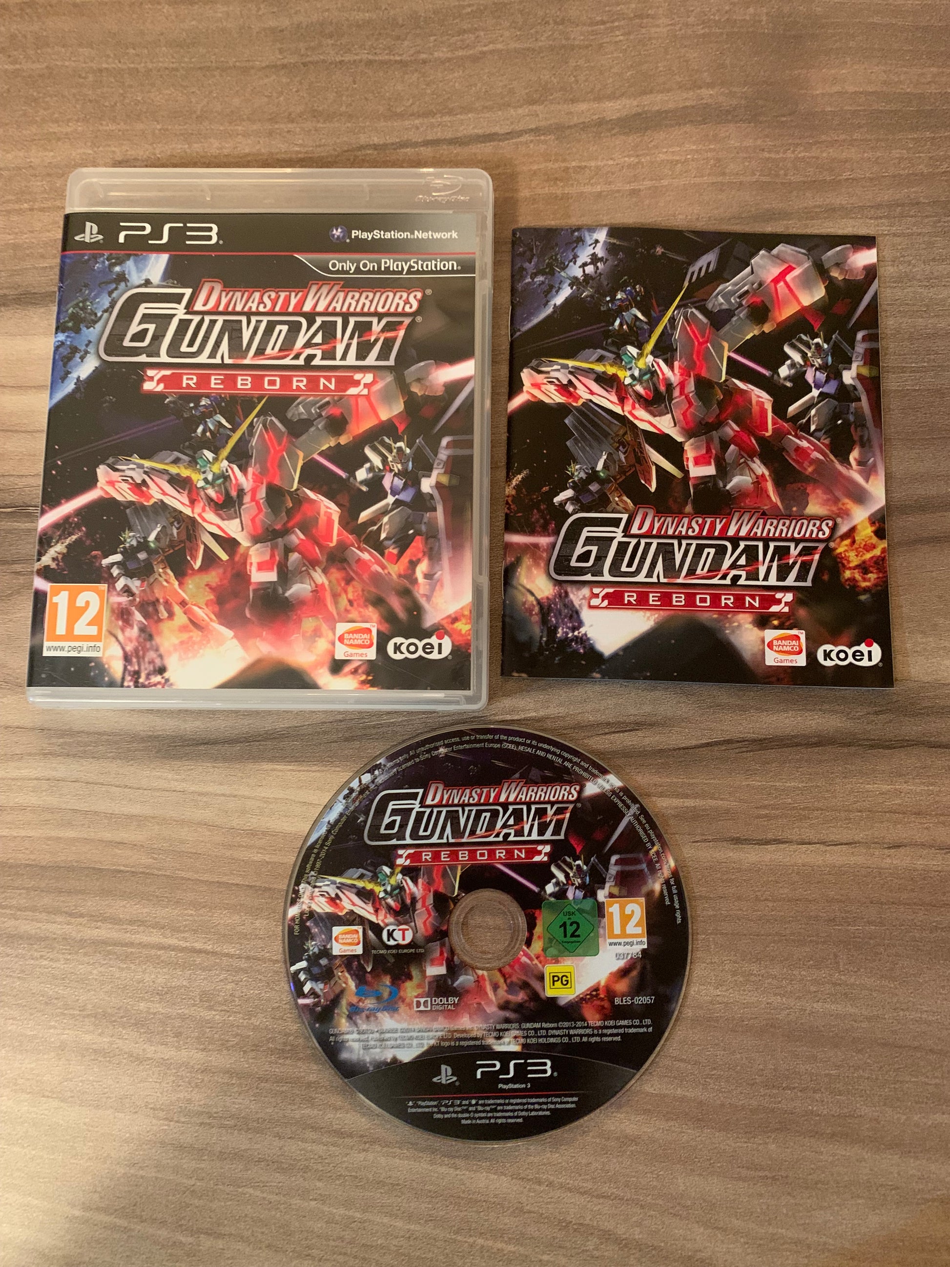 PiXEL-RETRO.COM : SONY PLAYSTATION 3 (PS3) COMPLET CIB BOX MANUAL GAME PAL DYNASTY WARRIORS GUNDAM REBORN