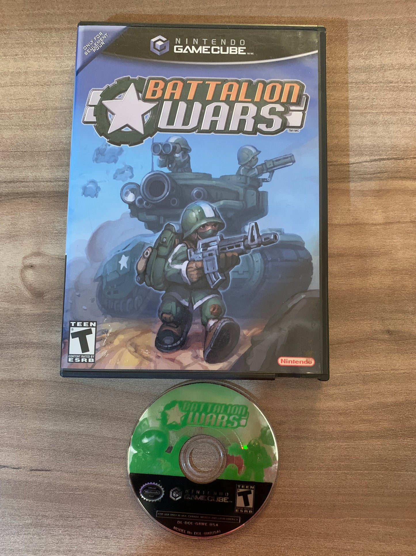 PiXEL-RETRO.COM : NINTENDO GAMECUBE COMPLETE CIB BOX MANUAL GAME NTSC BATTALION WARS