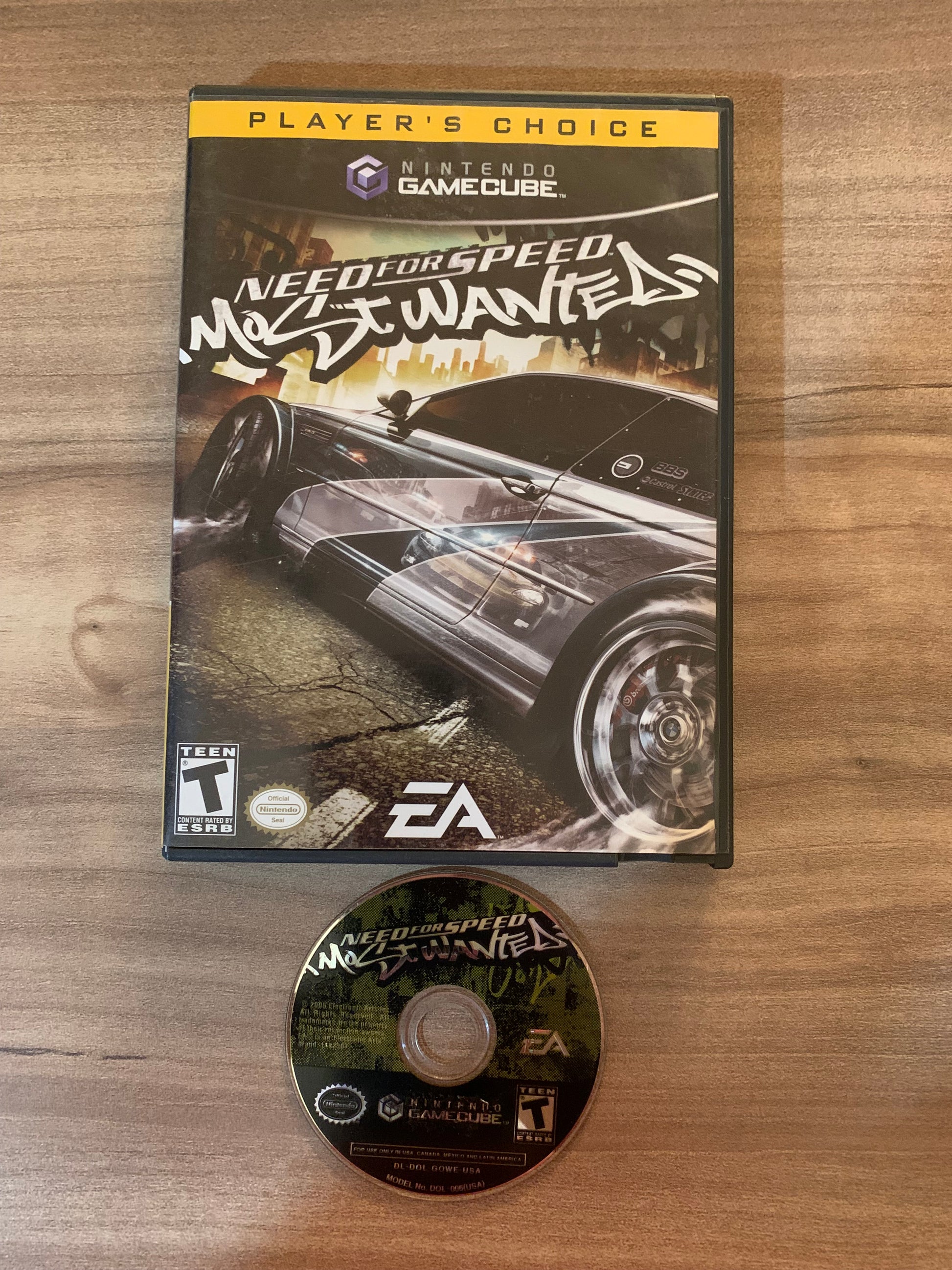 PiXEL-RETRO.COM : NINTENDO GAMECUBE COMPLETE CIB BOX MANUAL GAME NTSC NEED FOR SPEED MOST WANTED