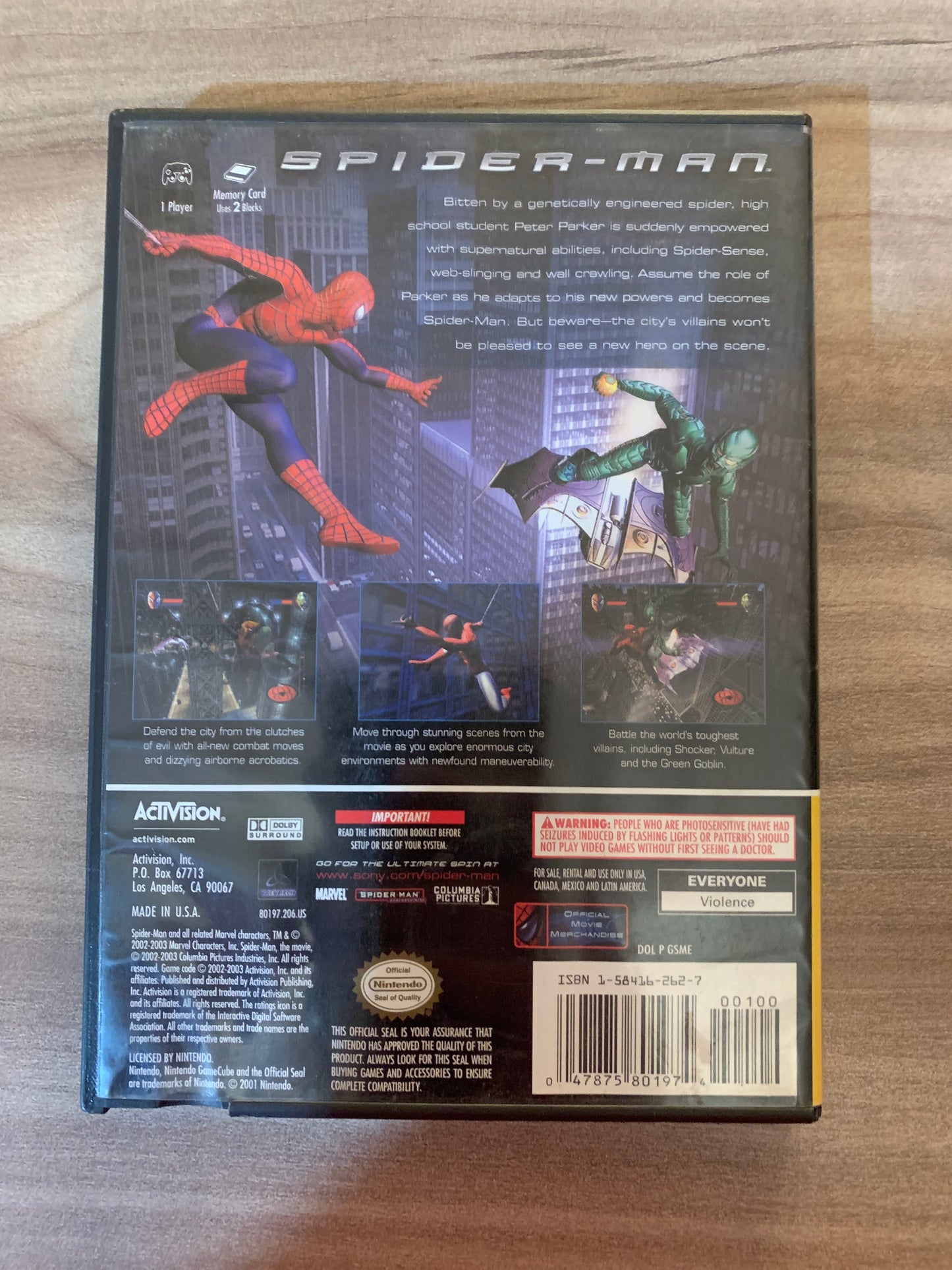 NiNTENDO GAMECUBE [NGC] | SPiDER-MAN | PLAYERS CHOiCE