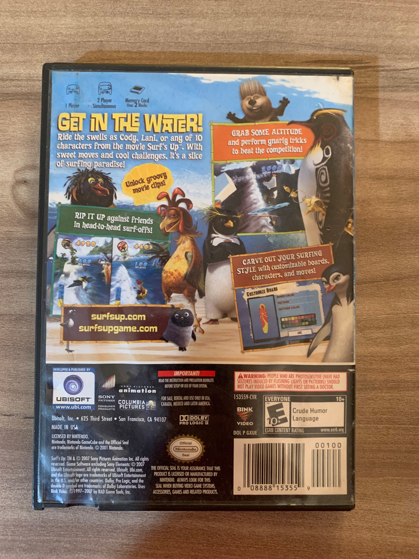 NiNTENDO GAMECUBE [NGC] | SURFS UP