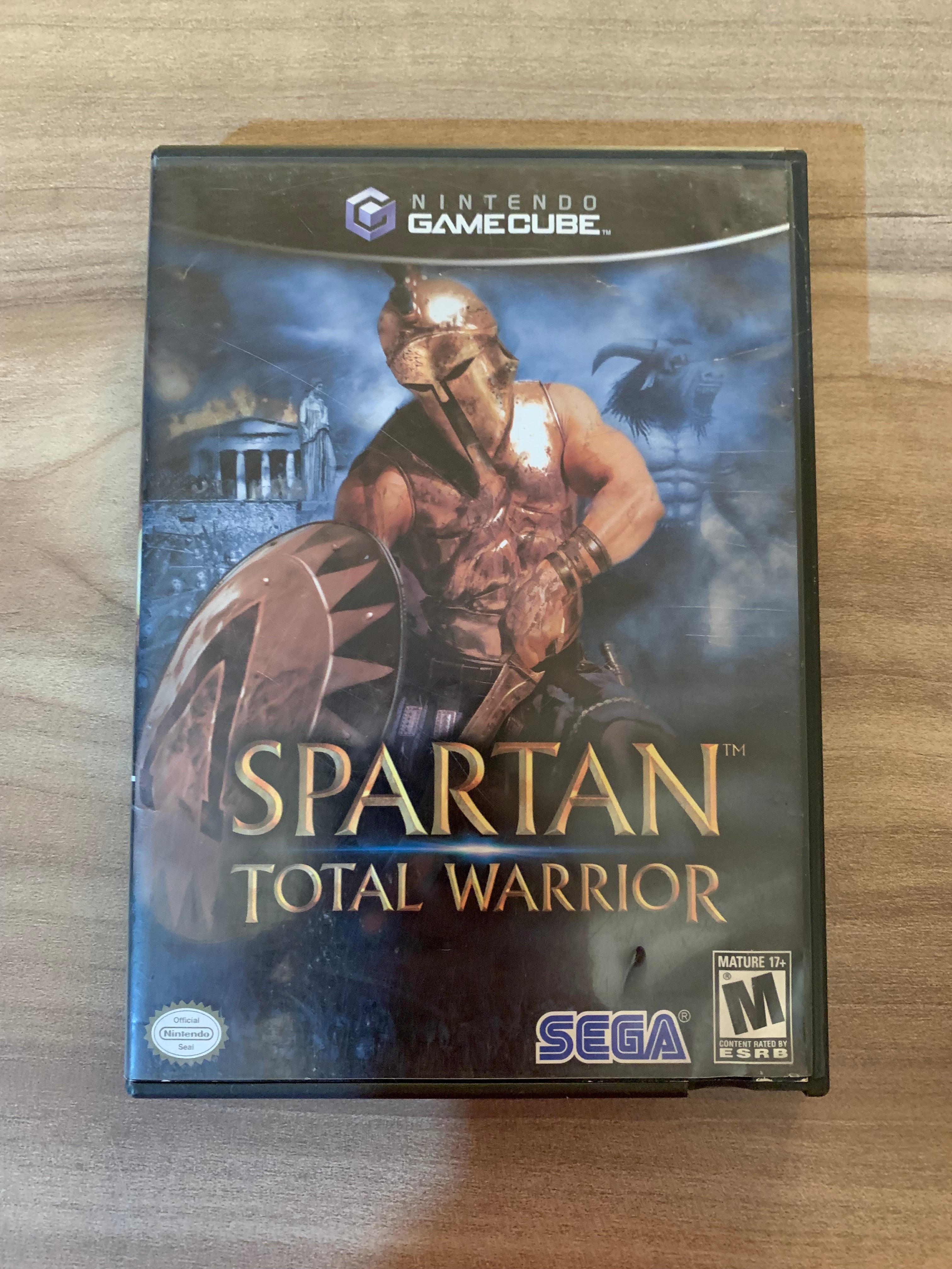 NiNTENDO GAMECUBE [NGC] | SPARTAN TOTAL WARRiOR – PiXEL-RETRO.COM