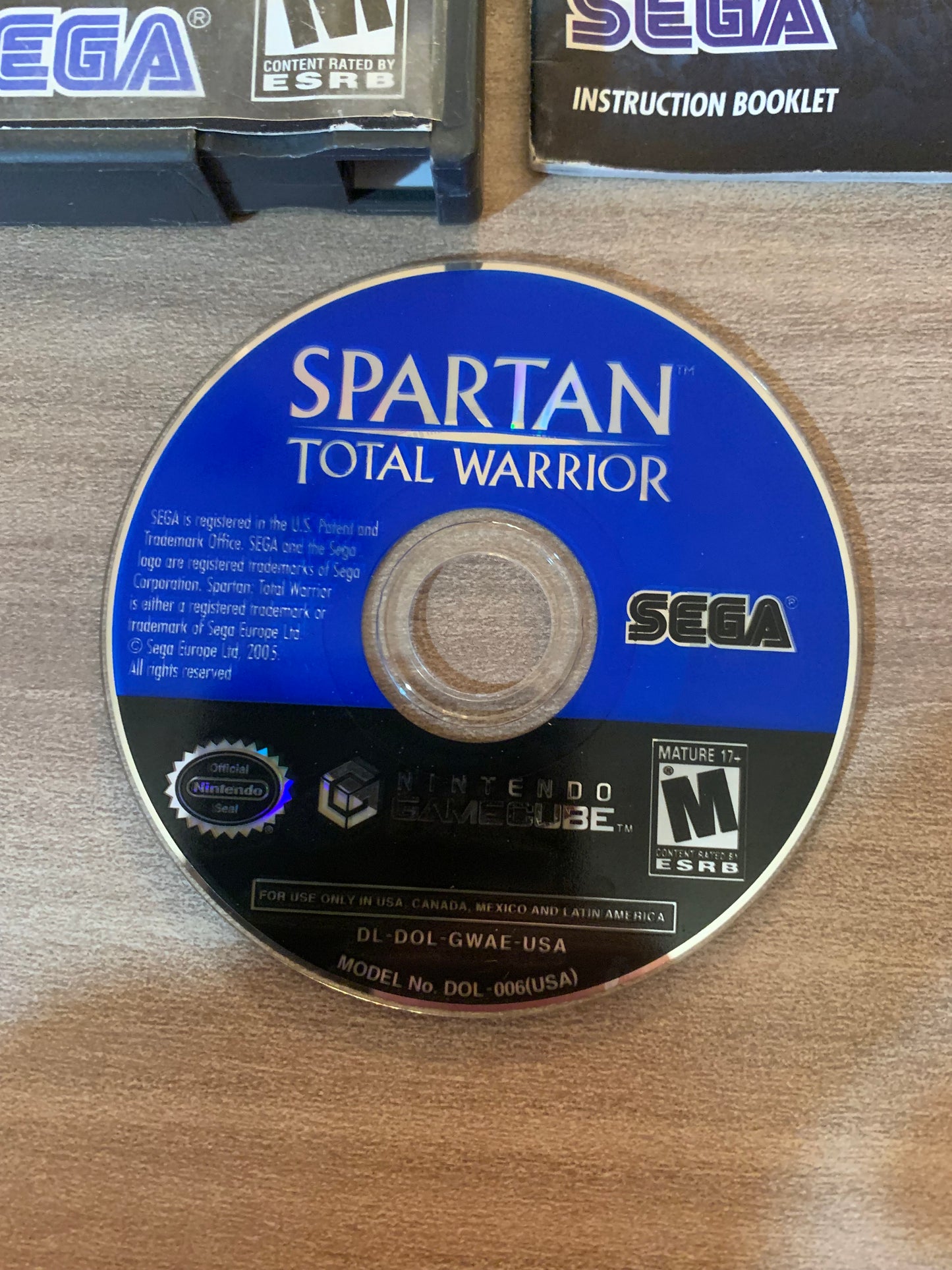 NiNTENDO GAMECUBE [NGC] | SPARTAN TOTAL WARRiOR