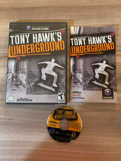 PiXEL-RETRO.COM : NINTENDO GAMECUBE COMPLETE CIB BOX MANUAL GAME NTSC TONY HAWK'S UNDERGROUND