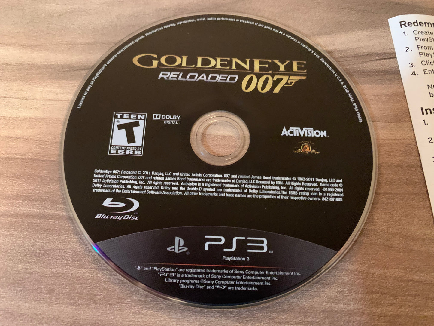 SONY PLAYSTATiON 3 [PS3] | 007 GOLDENEYE RELOADED