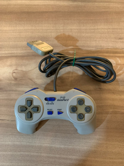 PiXEL-RETRO.COM : SONY PLAYSTATION (PS1) CONTROLLER JOYSTICK NTSC PERFORMANCE PS GAMEPAD 8 P-100